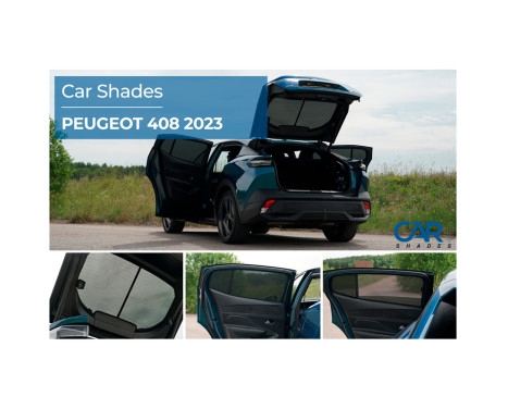 Set solskydd passande för Peugeot 408 II 2022- (4 delar), bild 10