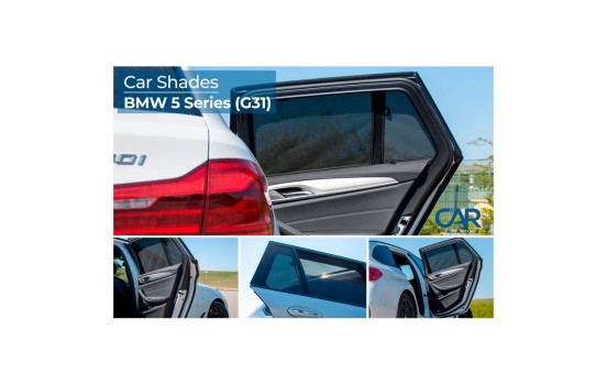 Solskydd (bakdörrar) lämpliga för BMW 5-serie G31 Touring 2017- (2-delade), bild 8