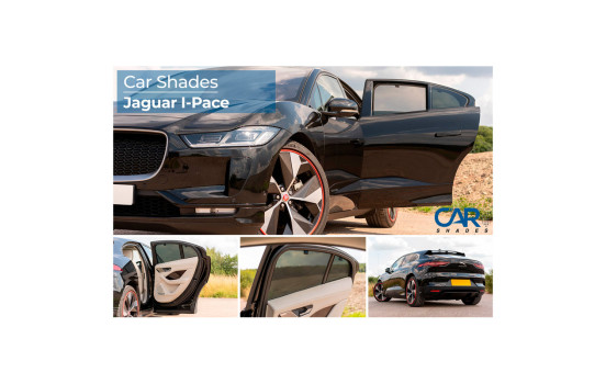 Solskydd lämpliga för (bakdörrar) lämpliga för Jaguar I-Pace 2018- (4-delade), bild 9