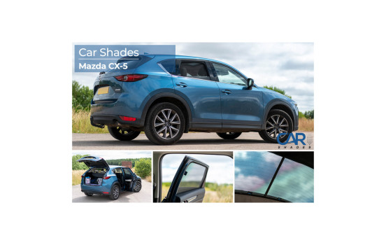 Solskydd lämpliga för Mazda CX5 2017- (6-delade), bild 9