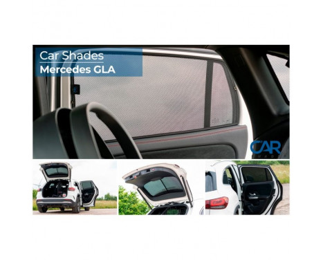 Solskydd lämpliga för Mercedes GLA (H247) 2020- (4-delade), bild 13