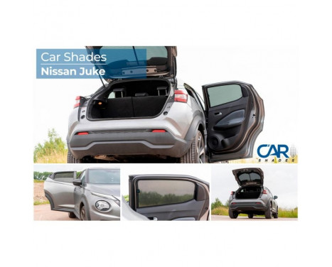 Solskydd lämpliga för Nissan Juke II 5 dörrar 2019- (4-delade), bild 9