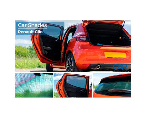 Solskydd passande Renault Clio 5 dörrar 2019- (4-delat), bild 10