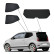 SunClip Insynsskydd & Solskydd lämplig för Volkswagen Up! & Seat Mii & Skoda Citigo 3-dörrars 2011-2023