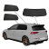 SunClip Sikt & Solskydd lämplig för Volkswagen Golf VIII (CD1) HB 5-dörrars 2020-