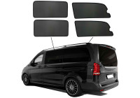SunClip Sikt & Solskydd Mercedes V-Klass W447 (Lång hjulbas) med ventilationsfönster