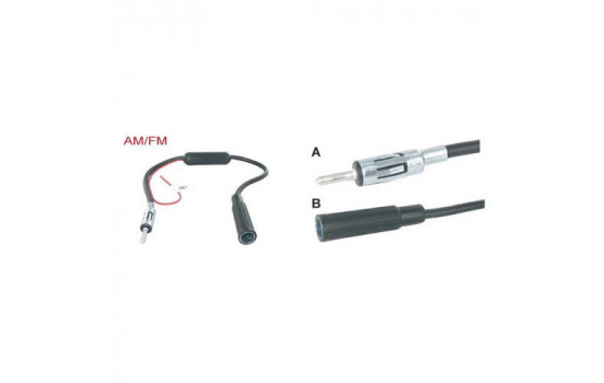 AM / FM antenna amplifier