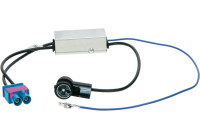 Antenna Adapter ISO Double-FAKRA / Phantom power Audi -Maserati -Scania -Skoda -Seat -Volkswagen