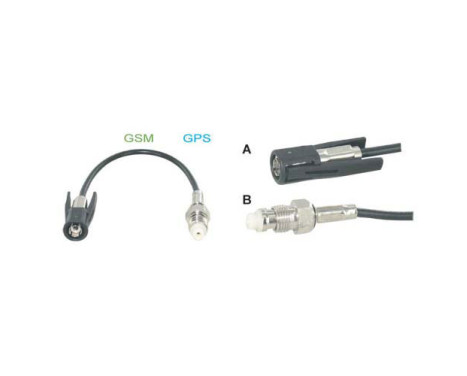 GSM GPS antenna adapter