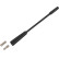 Flexible antenna rod 14cm AM/FM, with M5 and M6 adapters