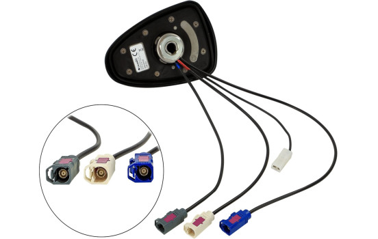 Roof antenna AM/FM DAB/DAB+ GNSS (GPS/GLONASS) Shark II