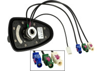 Roof antenna AM / FM TV / DVB-T GNSS (GPS / GLONASS) Shark II