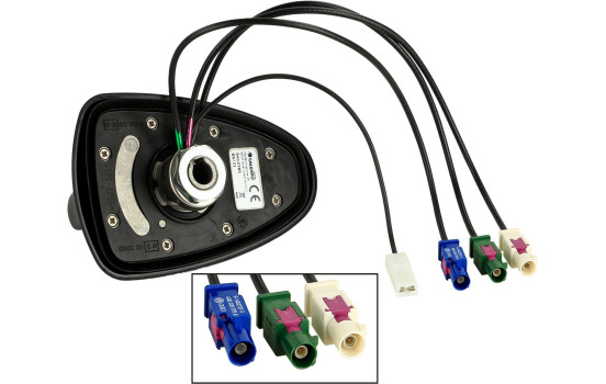 Roof antenna AM / FM TV / DVB-T GNSS (GPS / GLONASS) Shark II