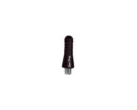 Simoni Racing Aluminum Antenna Toy - Black - Length 3cm, Image 2