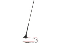Universal roof antenna 16V AM/FM amplified (active) 72 degree mounting angle