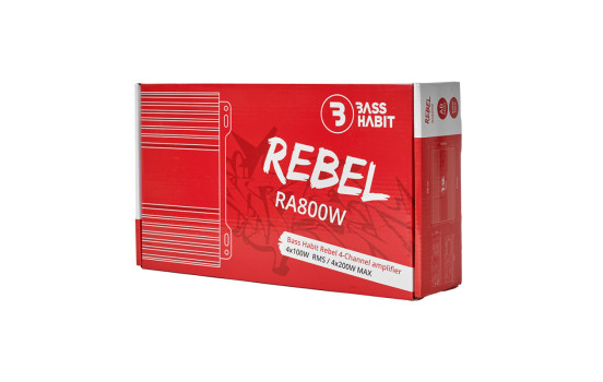 BASS HABIT REBEL 4ch amplifier, Image 8