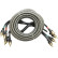AUDIO SYSTEM HIGH-PERFORMANCE RCA CABLE 5000mm 4-way OFC cinch cable