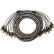 AUDIO SYSTEM HIGH-PERFORMANCE RCA CABLE 5000mm 6-way OFC cinch cable