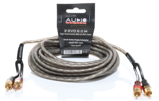 AUDIO SYSTEM HIGH-PERFORMANCE RCA CABLE 6000mm cinch cable, Image 2