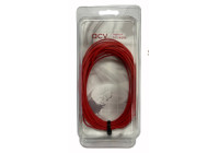 power cable 4mm red 5 mtr in blister