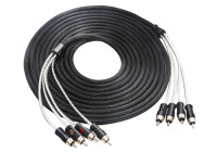 Recoil Premium OFC RCA Cinch Cable 4 Channel 600cm
