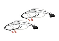 Speaker Adapter Cable (2x) Various models Subaru & Toyota