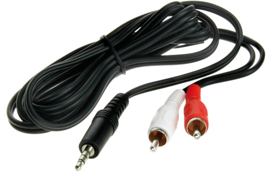 Stereo jack 3.5mm Stereo to Cinch plug 1.5m (RCA plug)