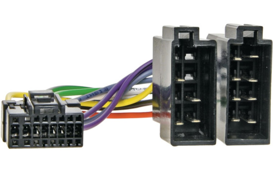 Radio Connection Cable -> ISO SONY 16 PINS