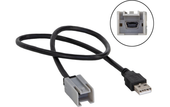 Universal mini USB adapter gray > USB-A separate