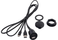 USB panel connection USB-A/USB-C loose