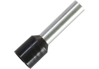 Wire end sleeve for cable size: 10 mm² with black insulation