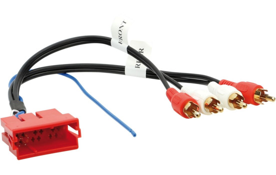 Active System Adapter Mini ISO > Cinch Audi A3/ A4/ A6/ A8/ TT