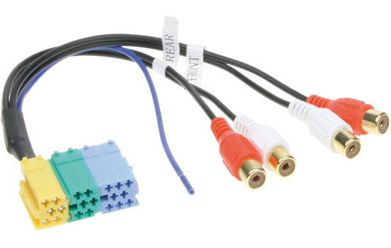 Preamplifier Adapter Mini ISO > Cinch