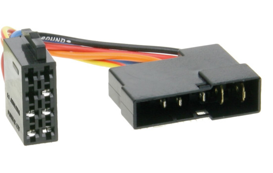Radio Connection Cable Conversion Adapter DIN > ISO Power