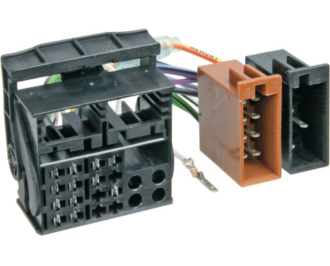 Radio connection cable from ISO to Div - Citroën-Peugeot-Fiat-LanciaAlfa Romeo-Toyota - Quadlock