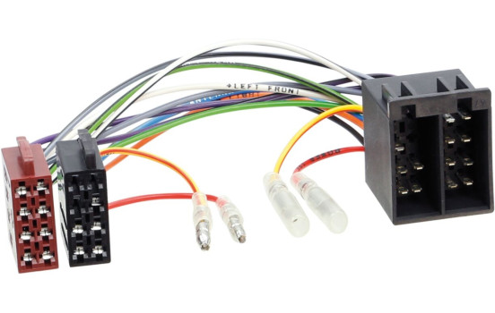 Radio Connection Cable ISO connection > ISO plug Optional clamp 15/30 rotatable
