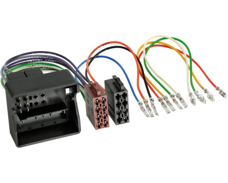 Radio Connection Cable Universal Quadlock > ISO Plug-In Power Supply