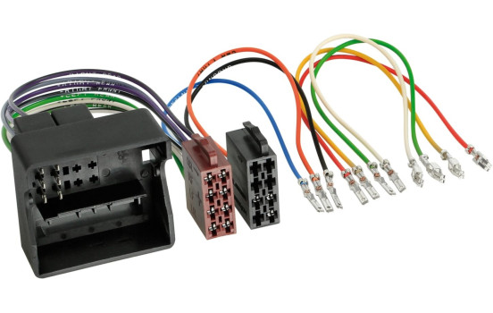 Radio Connection Cable Universal Quadlock > ISO Plug-In Power Supply