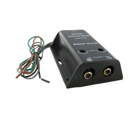 2 channel speaker output adjustable