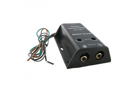 2 channel speaker output adjustable