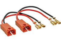 Speaker Adapter Cable 2 pin Fiat Ducato - Peugeot Boxer - Lancia Ypsilon (2 x)