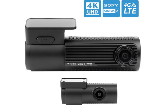 BlackVue DR970-2CH Plus LTE V2 Premium 4K UHD Cloud Dashcam 64GB
