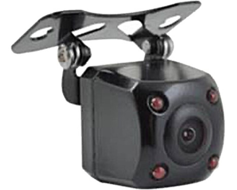 Mini reversing camera universal black NTSC with image lines, mirror function and night vision function