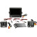 Rear view camera monitor kit 7" AHD with 2 wireless cameras