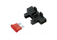 Fuse holder + plug fuse 10A