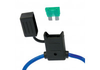 Fuse holder + plug fuse 30A.