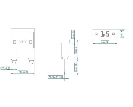 Mini Blade Fuse, Image 2