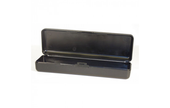 Universal radio front storage box