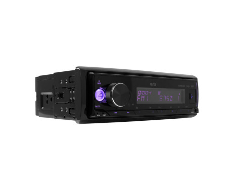 GAS MAX Car radio 1-DIN DAB, BT, AUX, USB, APP, DSP