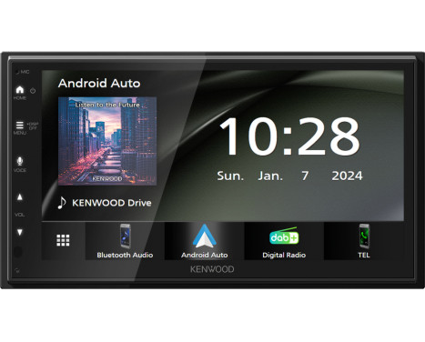 Kenwood DMX5023DABS - Multimedia system - 6.8" touchscreen - Apple Carplay and Android Auto, Image 2